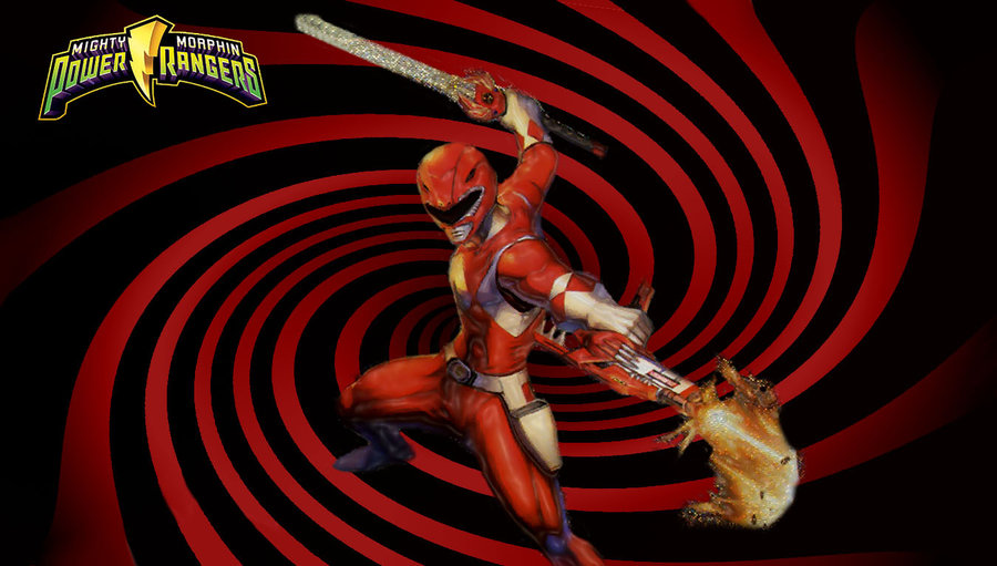 Morphin Power Rangers Red Ranger Wallpaper Deviantart More Like