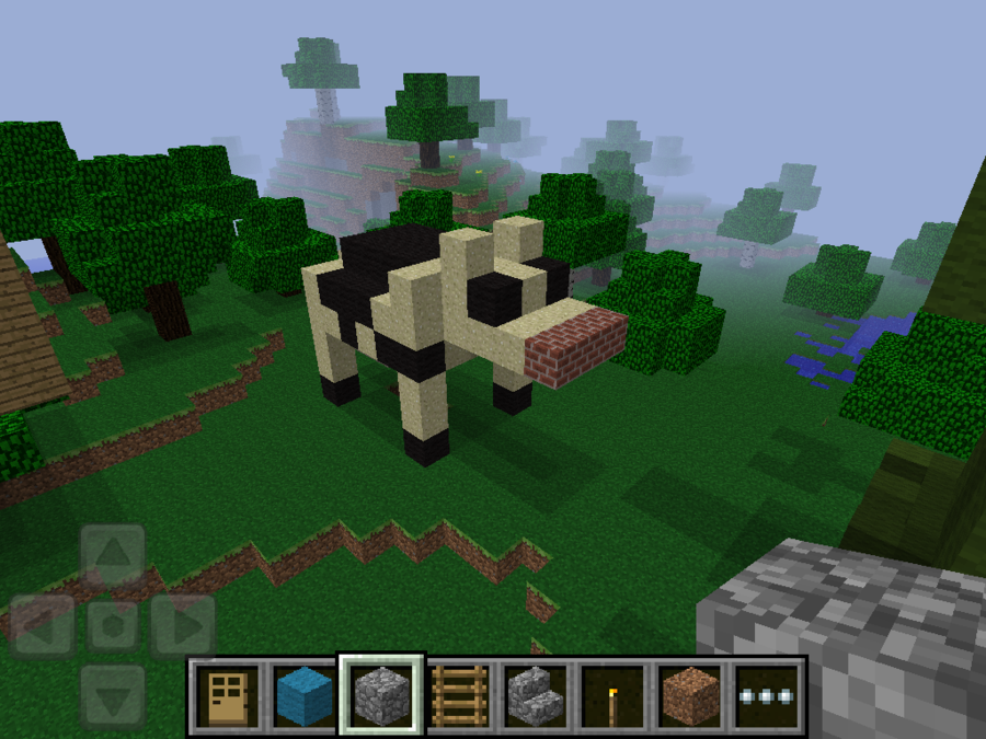 Minecraft Cow Wallpaper Giant By