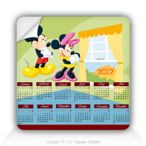 Pin Miki Mouse Calendar HD Wallpaper