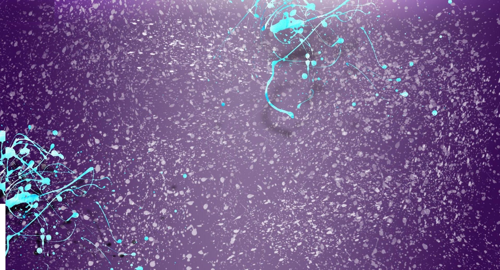Purple Paint Splatter Background