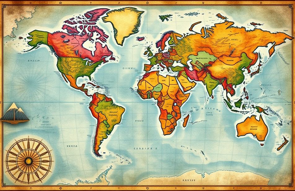 World Map Wallpaper High Resolution