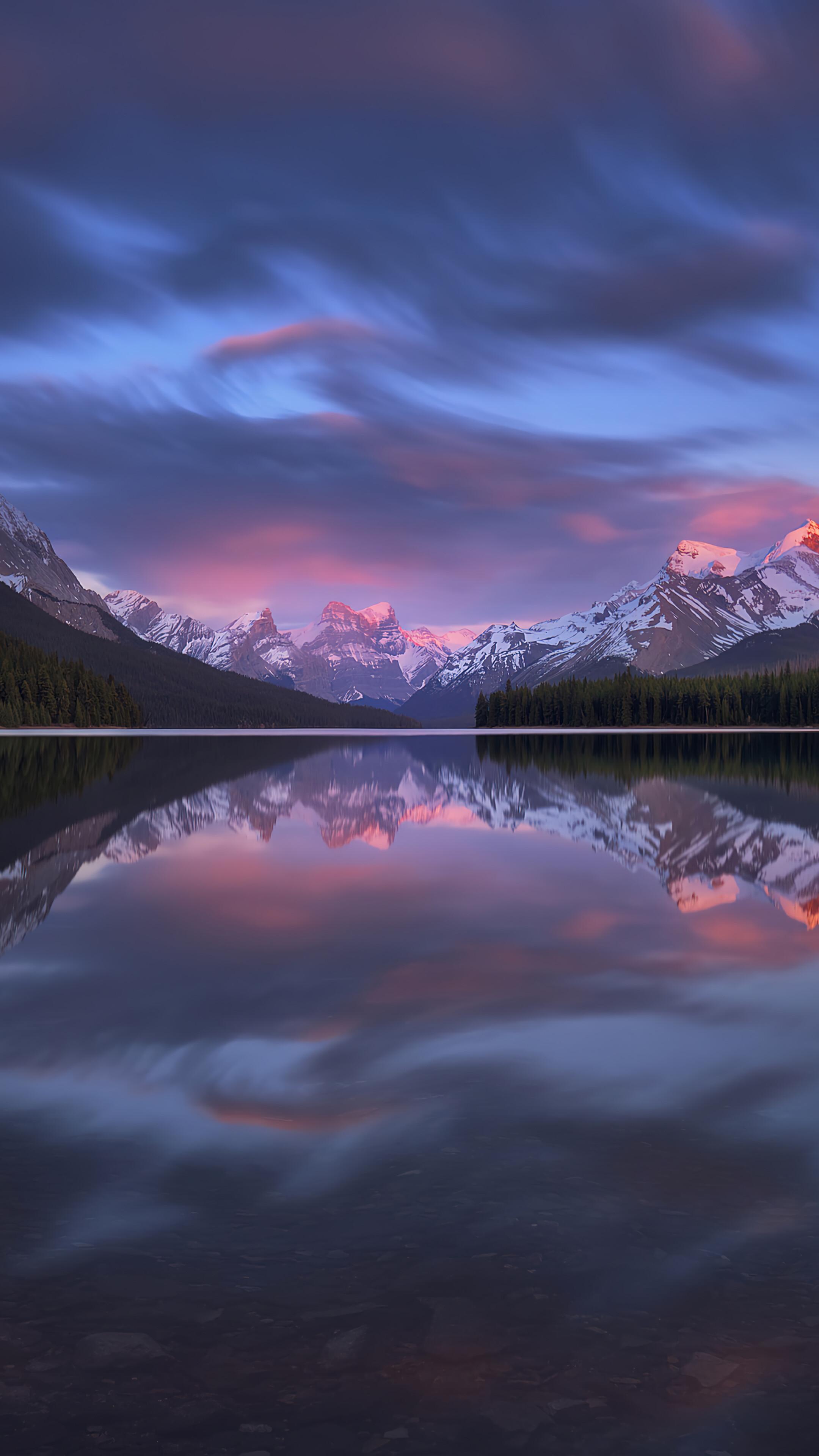 Lake Nature Photography Mountain Scenery 4K Wallpaper iPhone HD