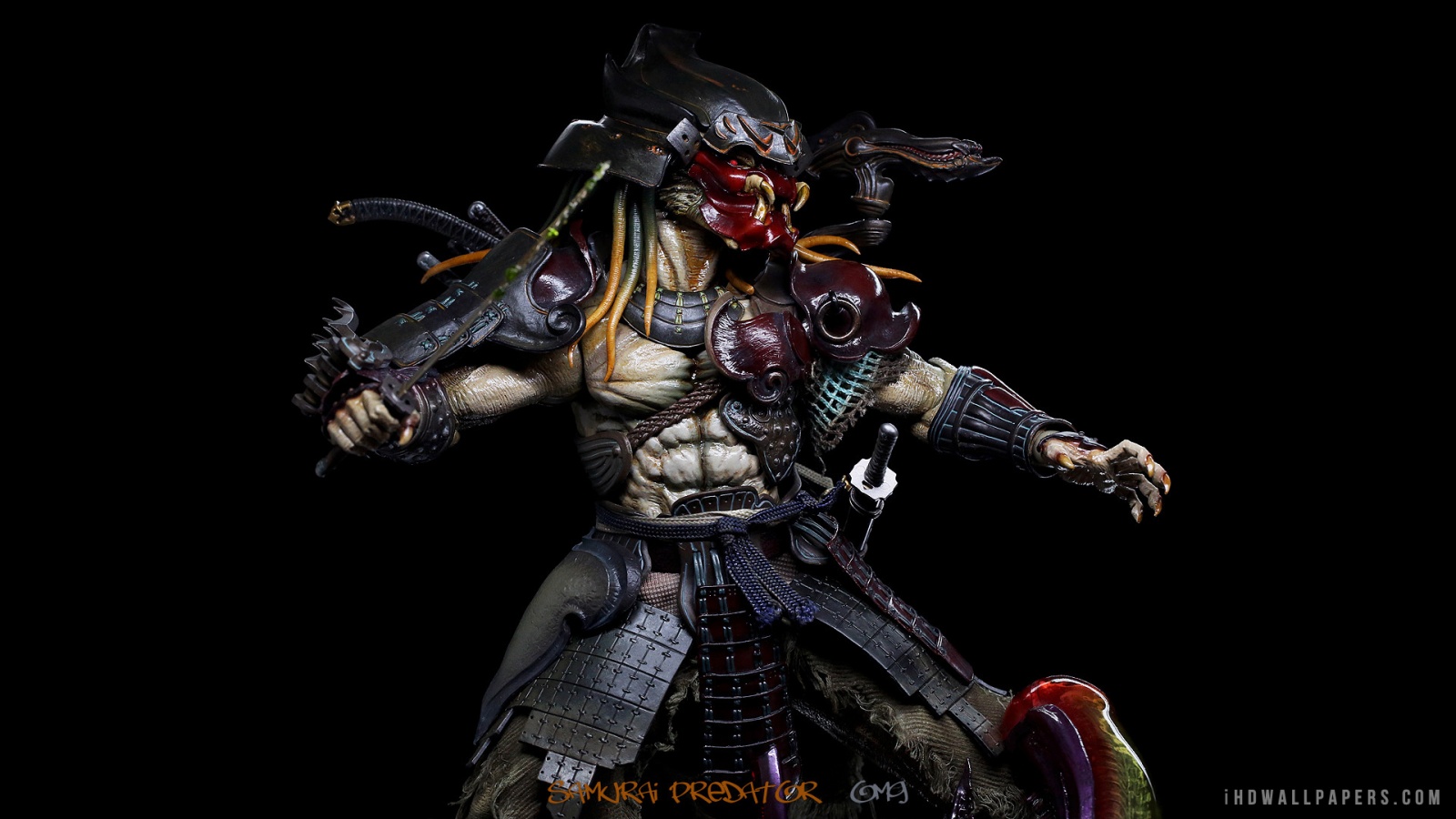 Samurai Predator HD Wallpaper IHD