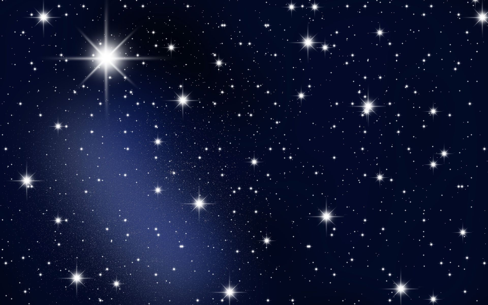 Stars And Moons Desktop Wallpaper Top