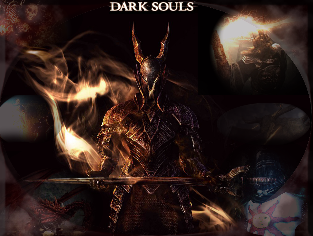 Wallpaper Dark Souls Cover