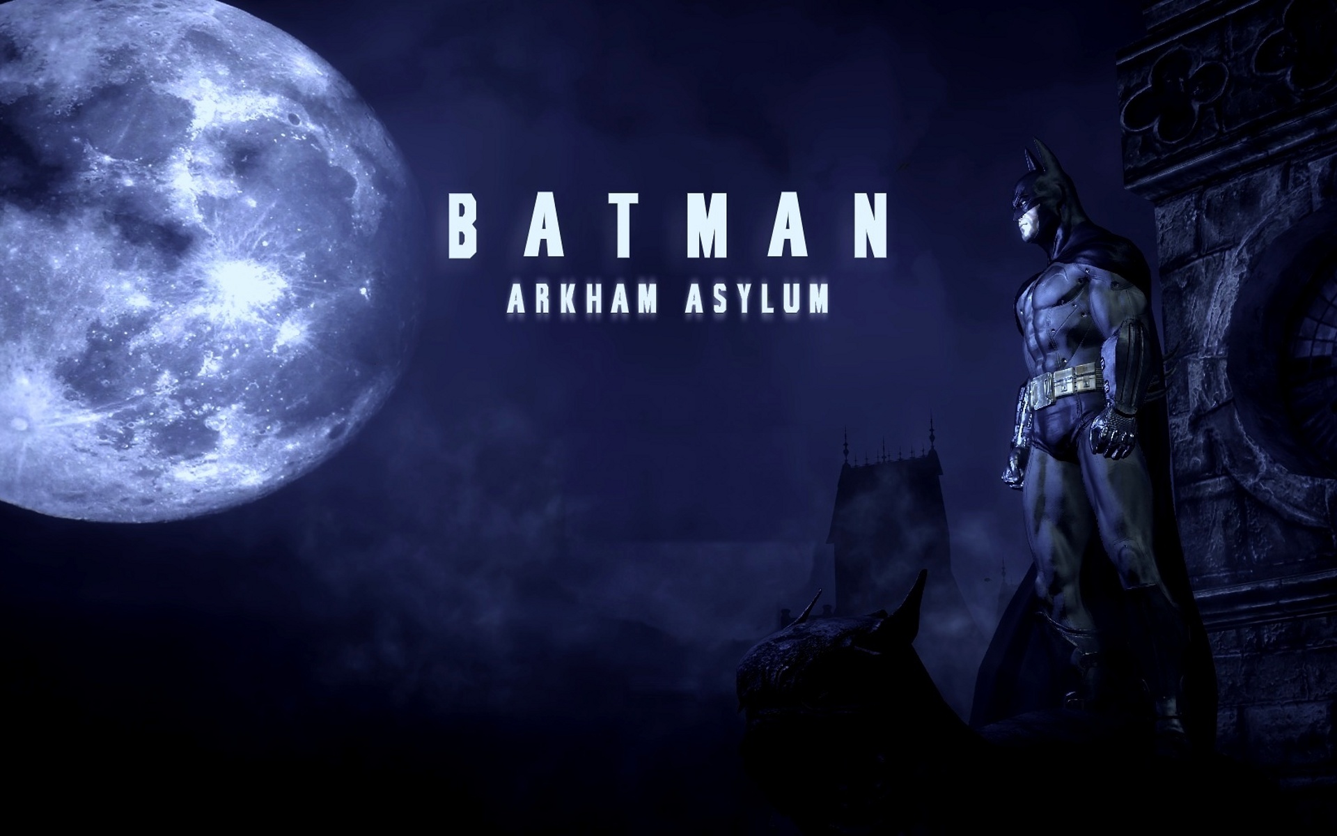 Batman Arkham Asylum Desktop Wallpaper