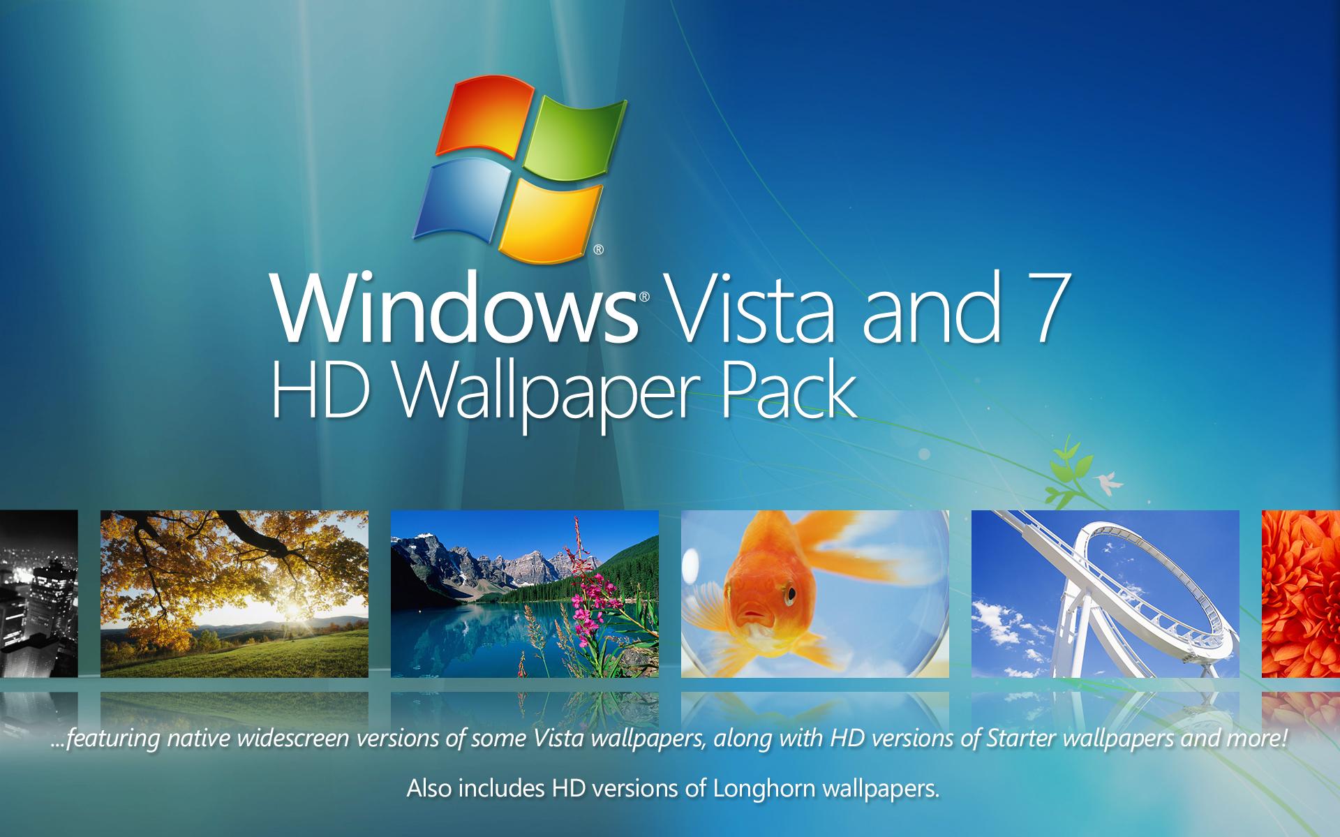 Windows Vista And HD Wallpaper Pack By Windowsaesthetics On