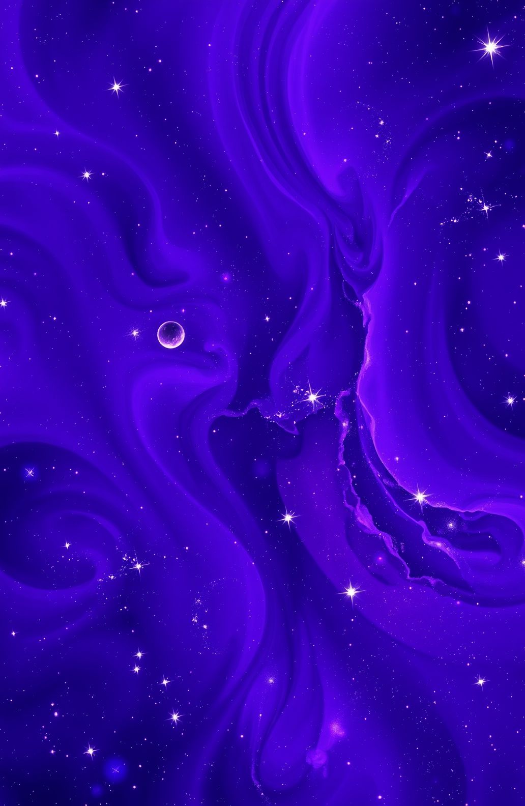 Purple Galaxy Wallpaper