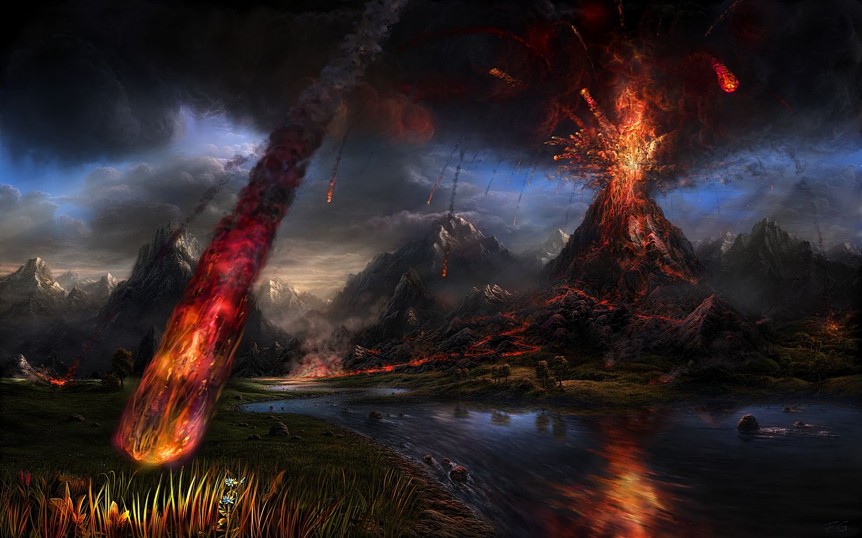 Eruption By Fel X Deviantart Fantasy