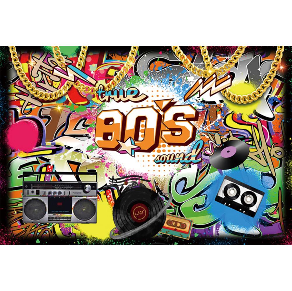  Download 80s 90s Party Backdrop Disco Theme Retro Style Photo S By 