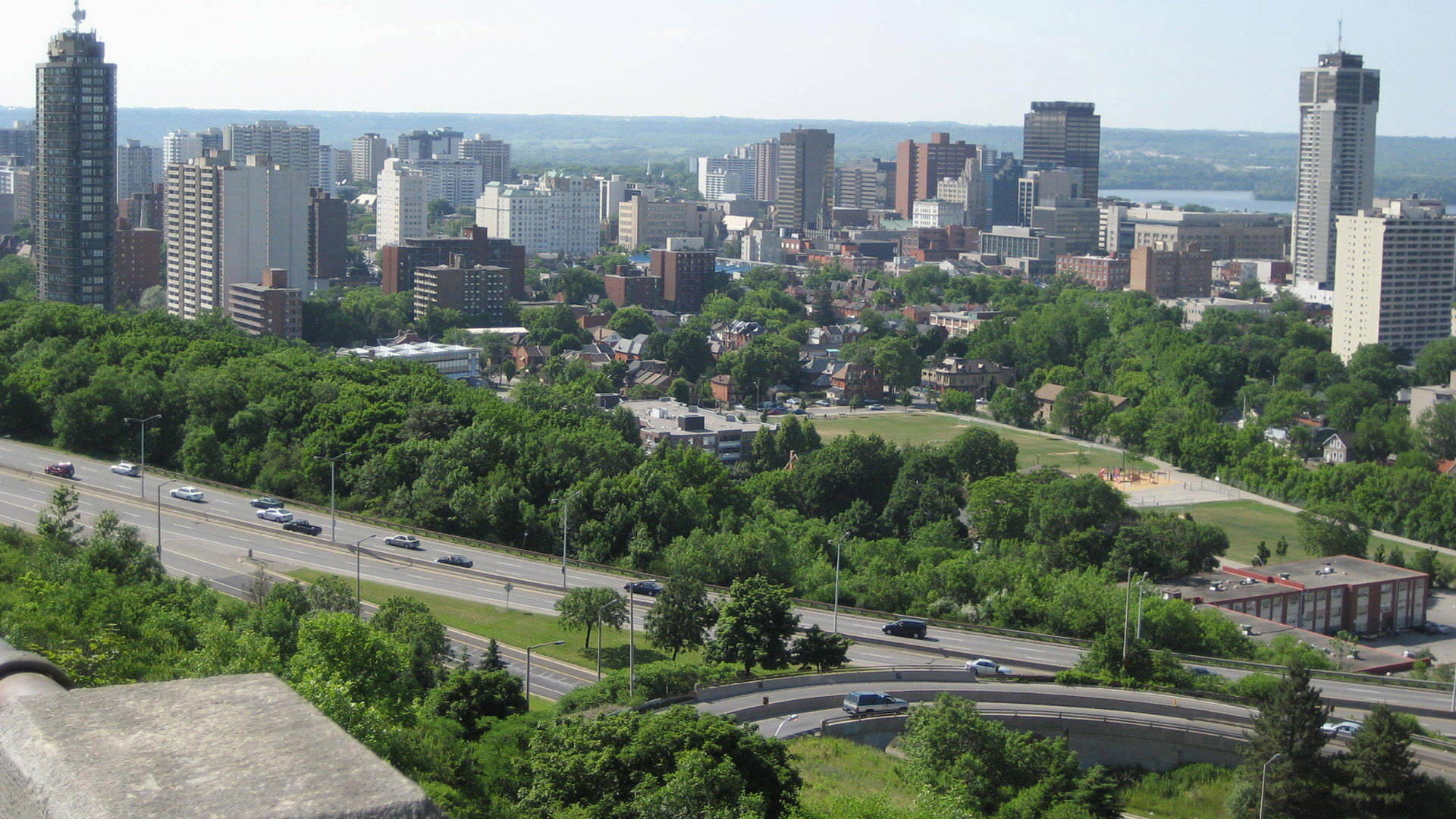 Hamilton Ontario Skyline city wallpaper
