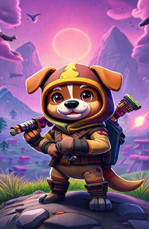 Doggo Fortnite Wallpaper
