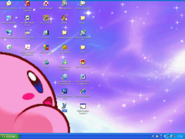 Kirby Wallpaper Desktop Cute HD