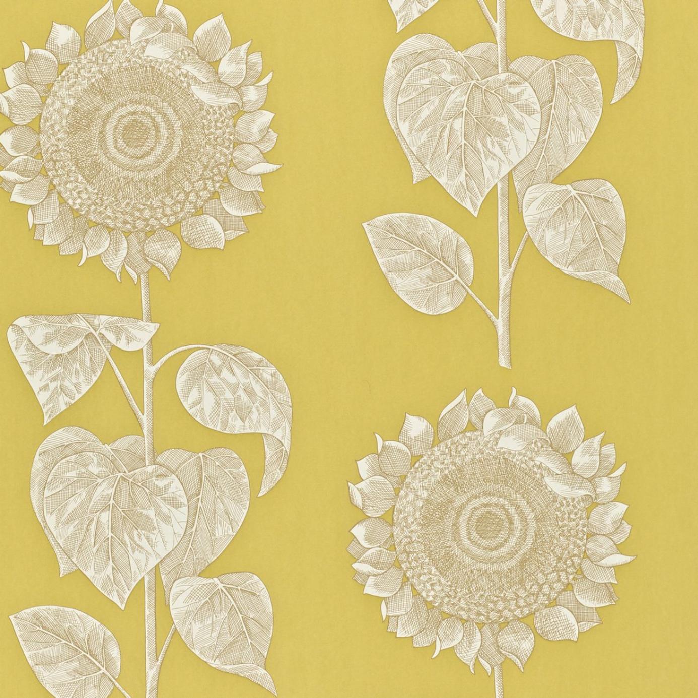Wallpaper Yellow Gold Dviwpa101 Sanderson Vintage