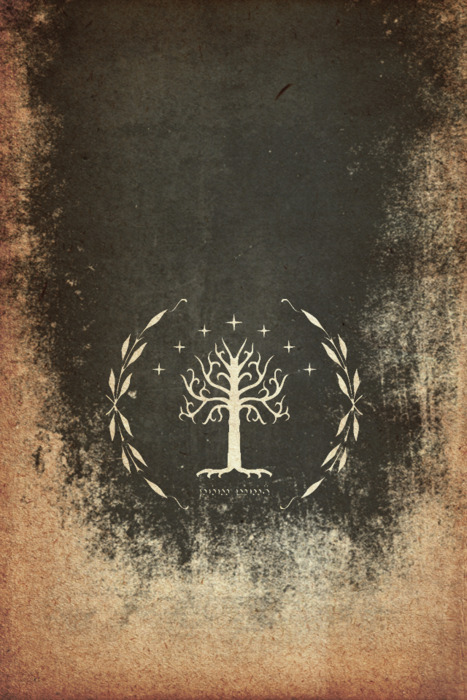 The White Tree Of Gondor Crownless Or Crowned