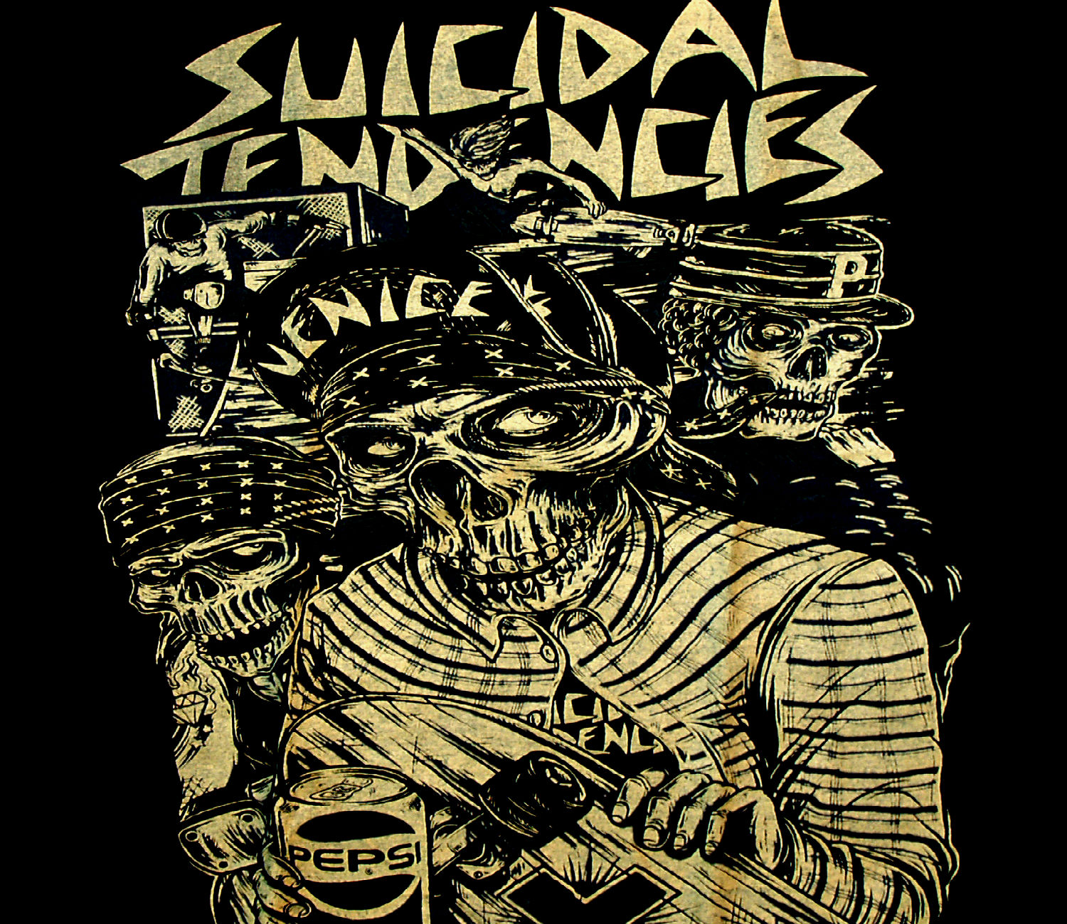 Suicidal Tendencies Thrash Metal Heavy Dark Skull Ms Wallpaper