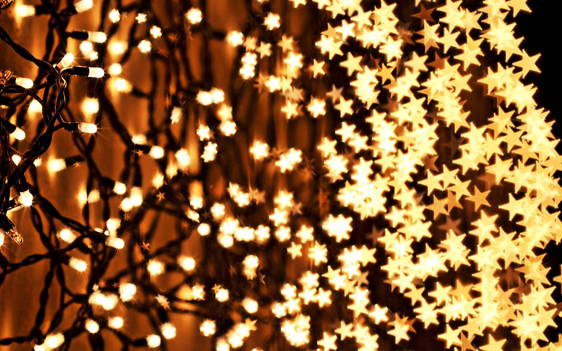 Christmas Lights Aesthetic Wallpaper