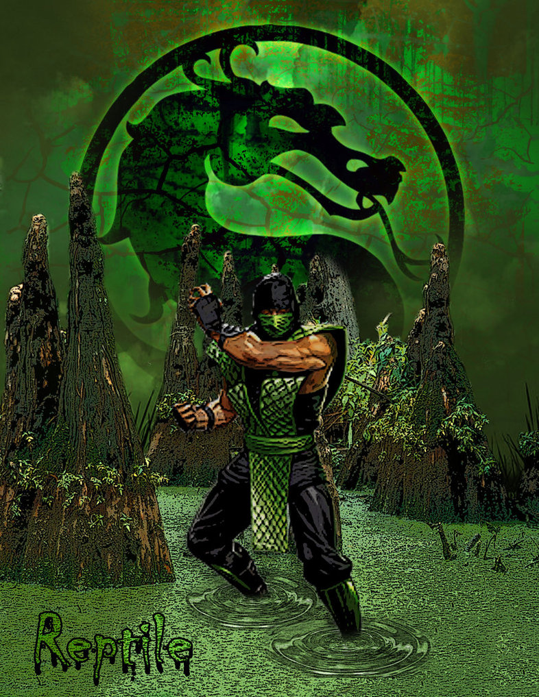 Reptile Classic Mortal Kombat by xRedhawkAcex on