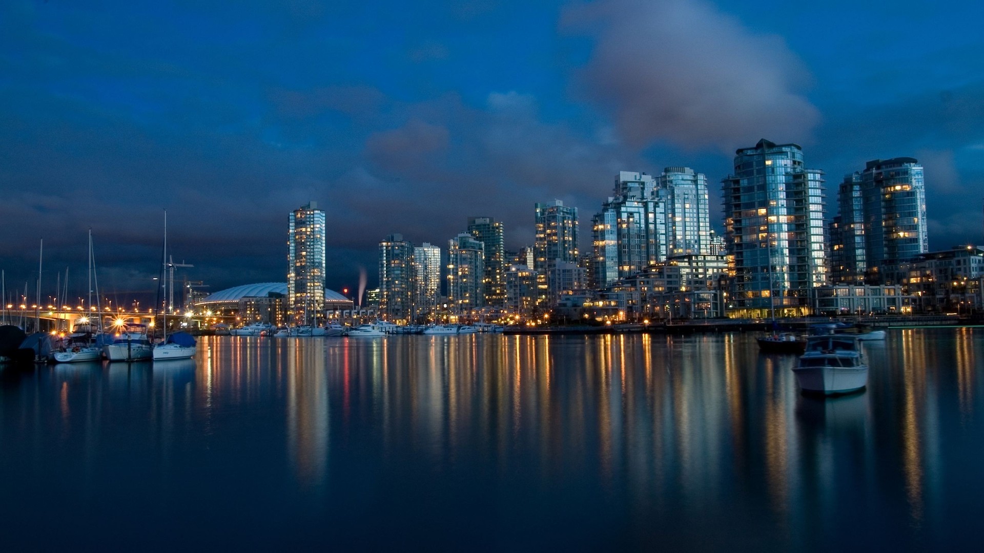 Vancouver Skyline Wallpaper