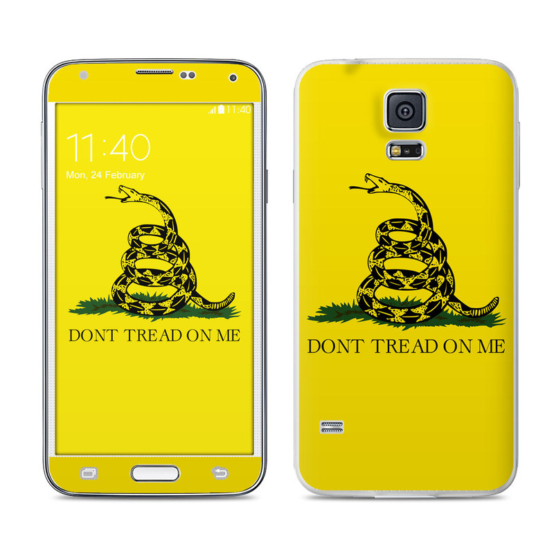 Samsung Galaxy S5 Skin Gadsden Flag By Flags Decalgirl