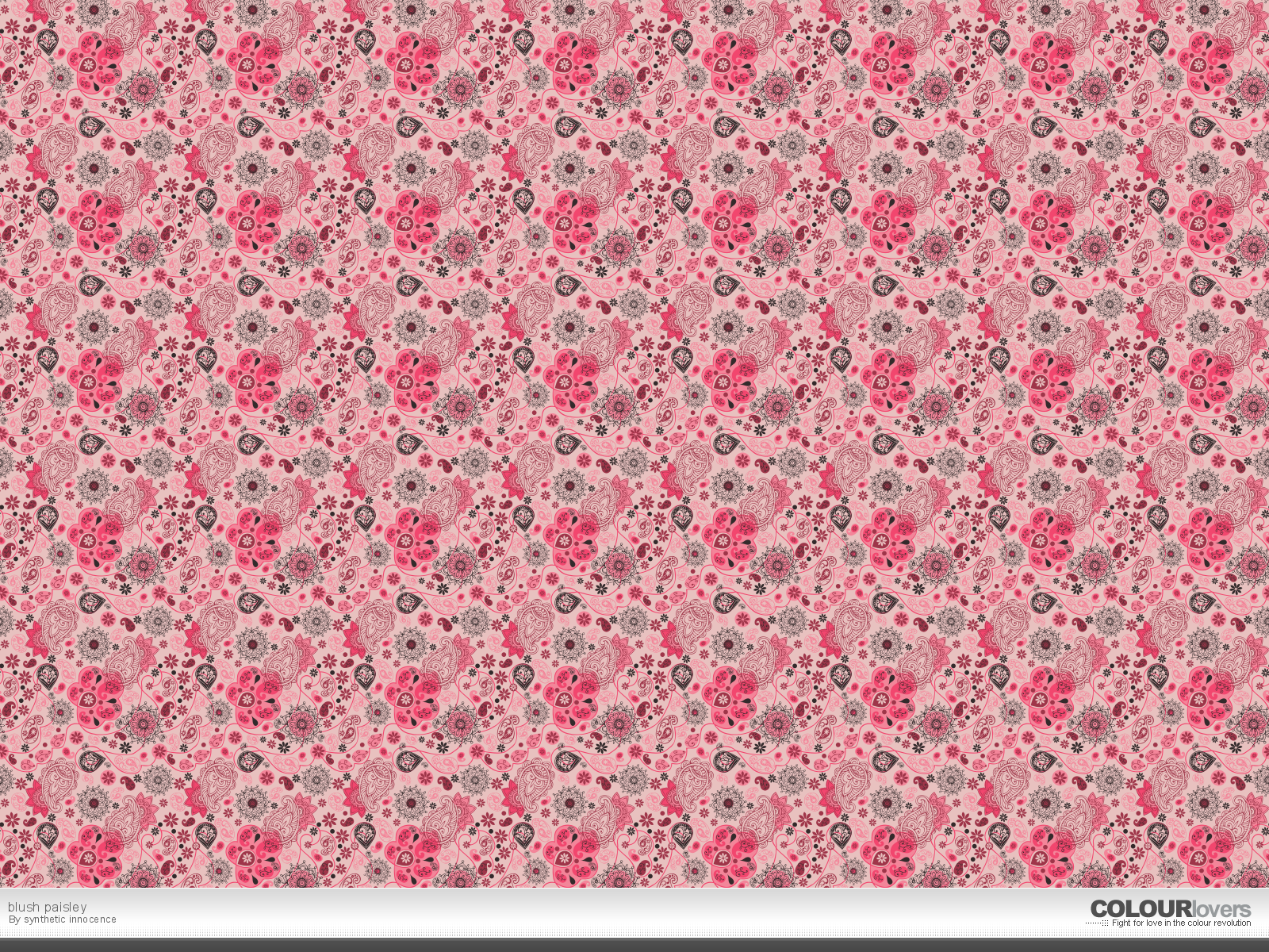 Seamless Pattern Pink Color Wallpaper