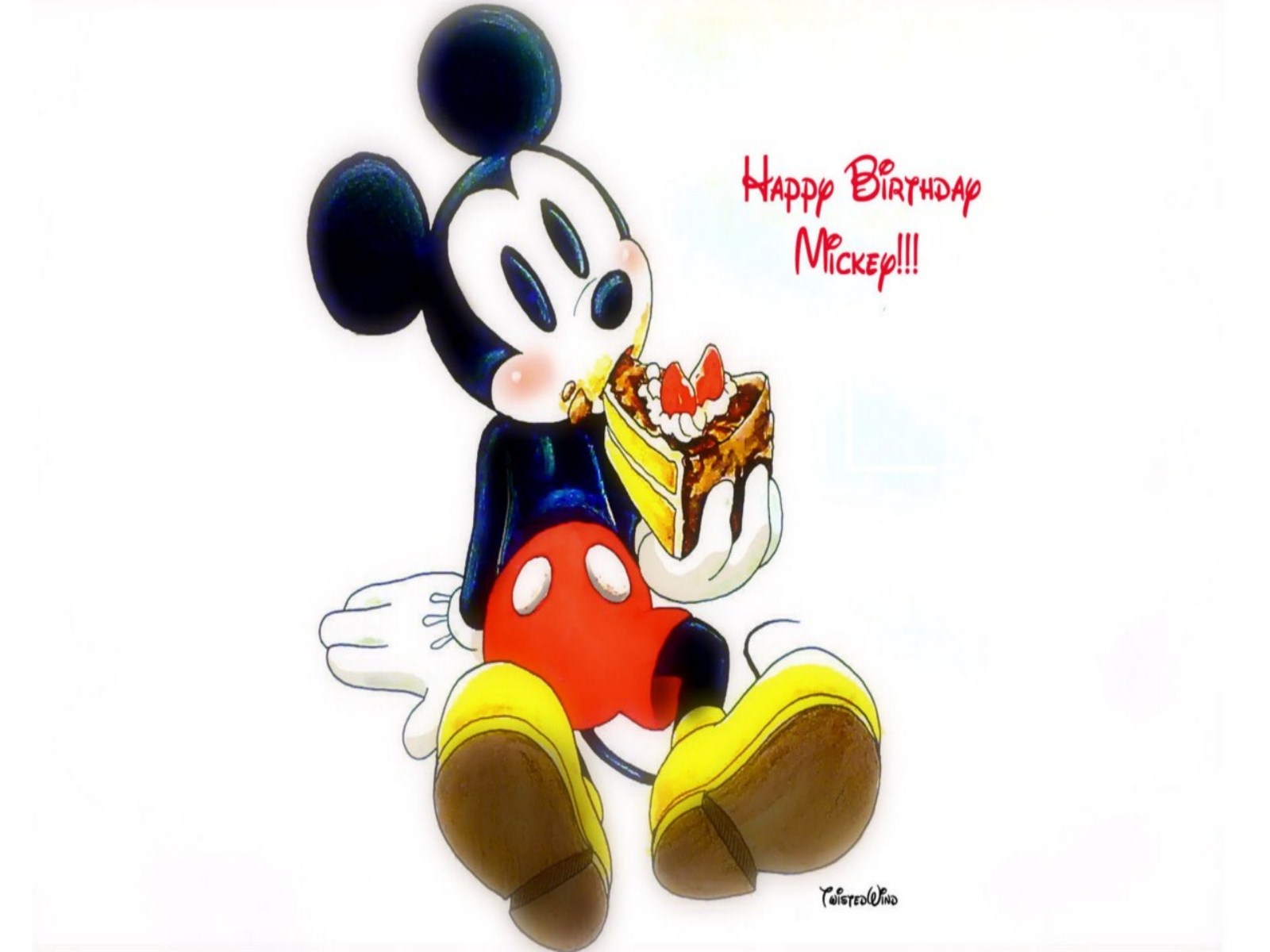 Mickey Mouse BirtHDay Image