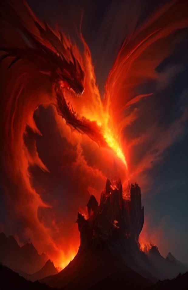Fire Dragon Wallpaper