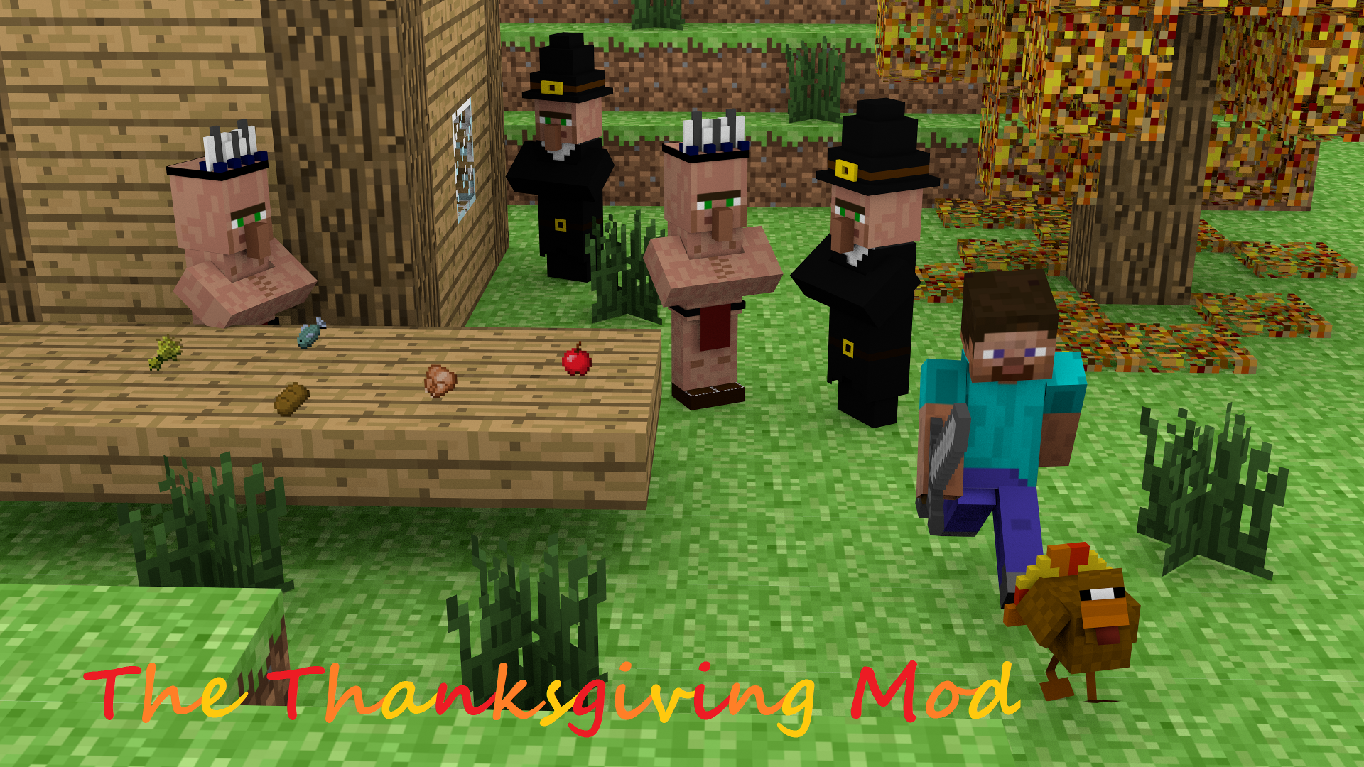 Minecraft Thanksgiving Mod 1080p By Tylerpete16
