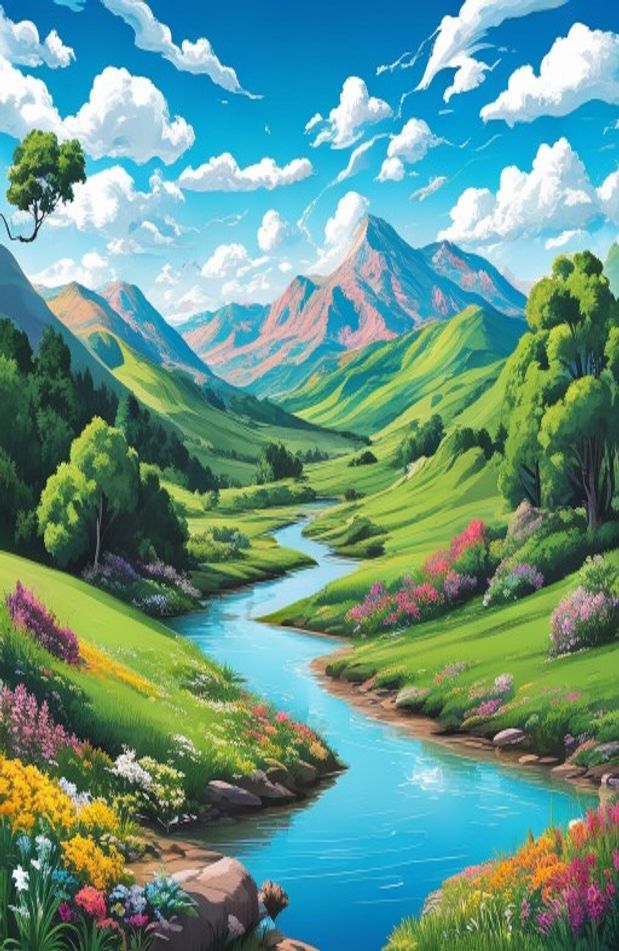Santa Banta Nature Wallpaper