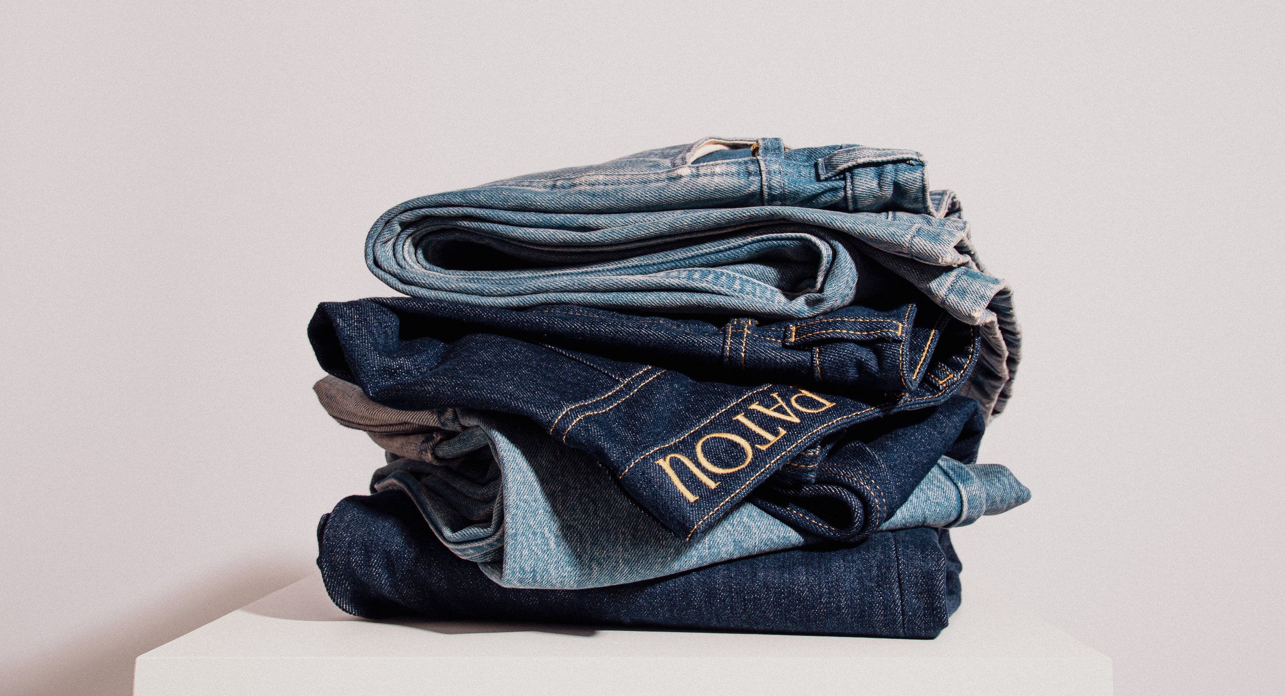 Patou Slider Denim Wallpaper