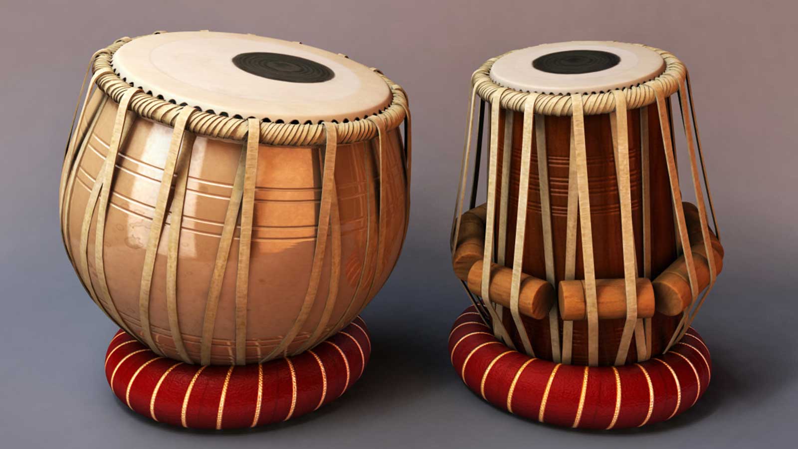 Tabla. Illustration of a tabla, an indian music instrument with music  notes. | CanStock