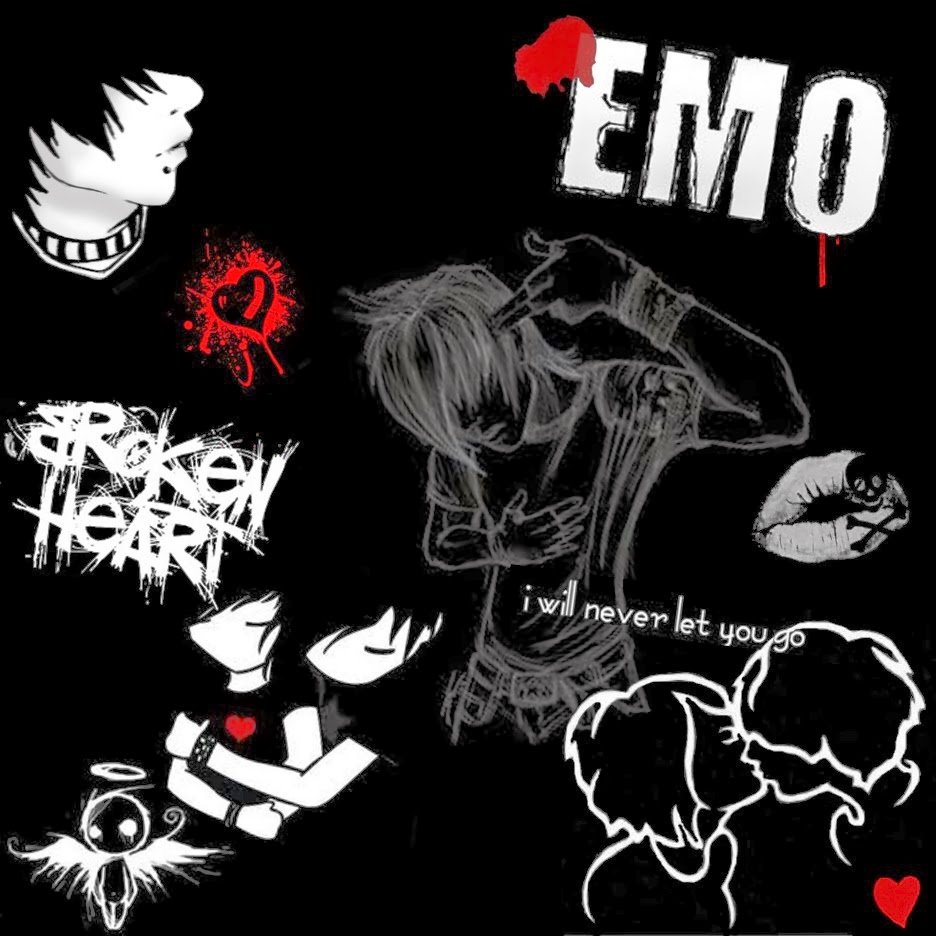 Emo Broken Heart Wallpaper WallpaperSafari