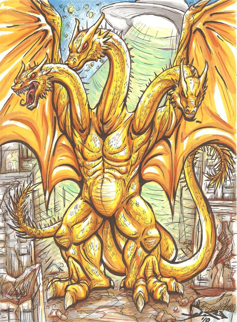King Ghidorah Wallpaper Deviants Said