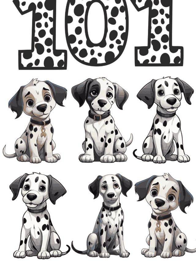 Cropped Dalmatians Wallpaper