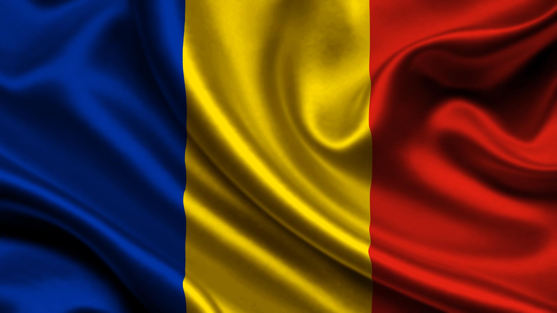 Romanian Flag Widescreen Wallpaper Wide