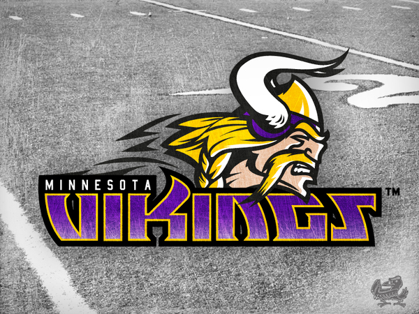Art Only This Logo Is Not An Official Mark Of Minnesota Vikings
