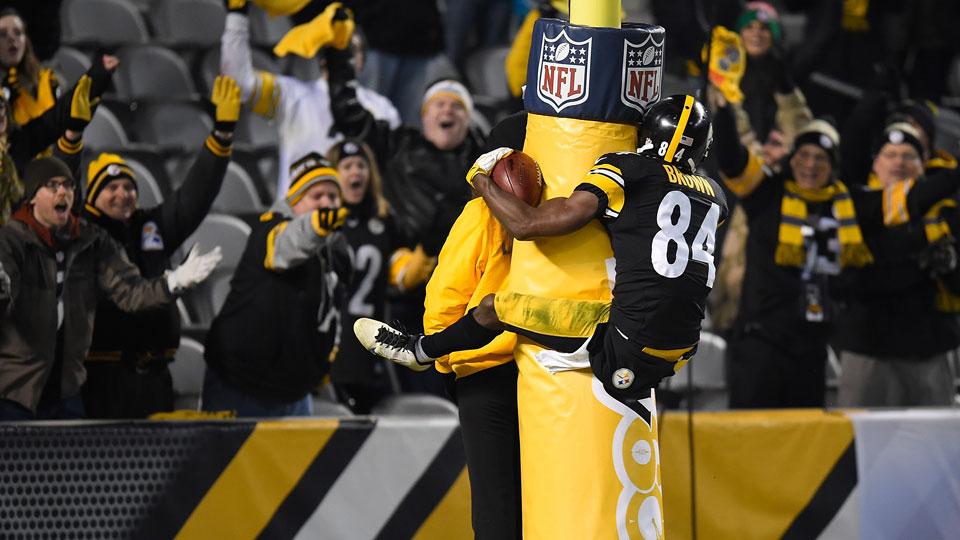 Steelers Antonio Brown Fined For ToucHDown Celebration Nfl Si