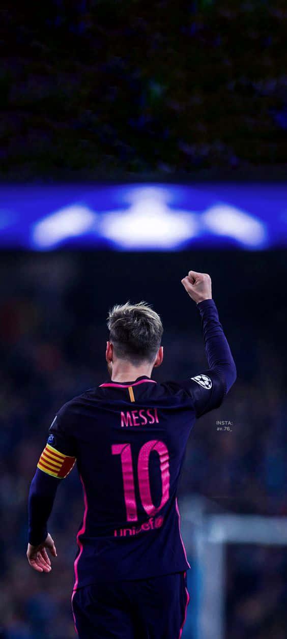 Download Messi Iphone Jersey Number Wallpaper