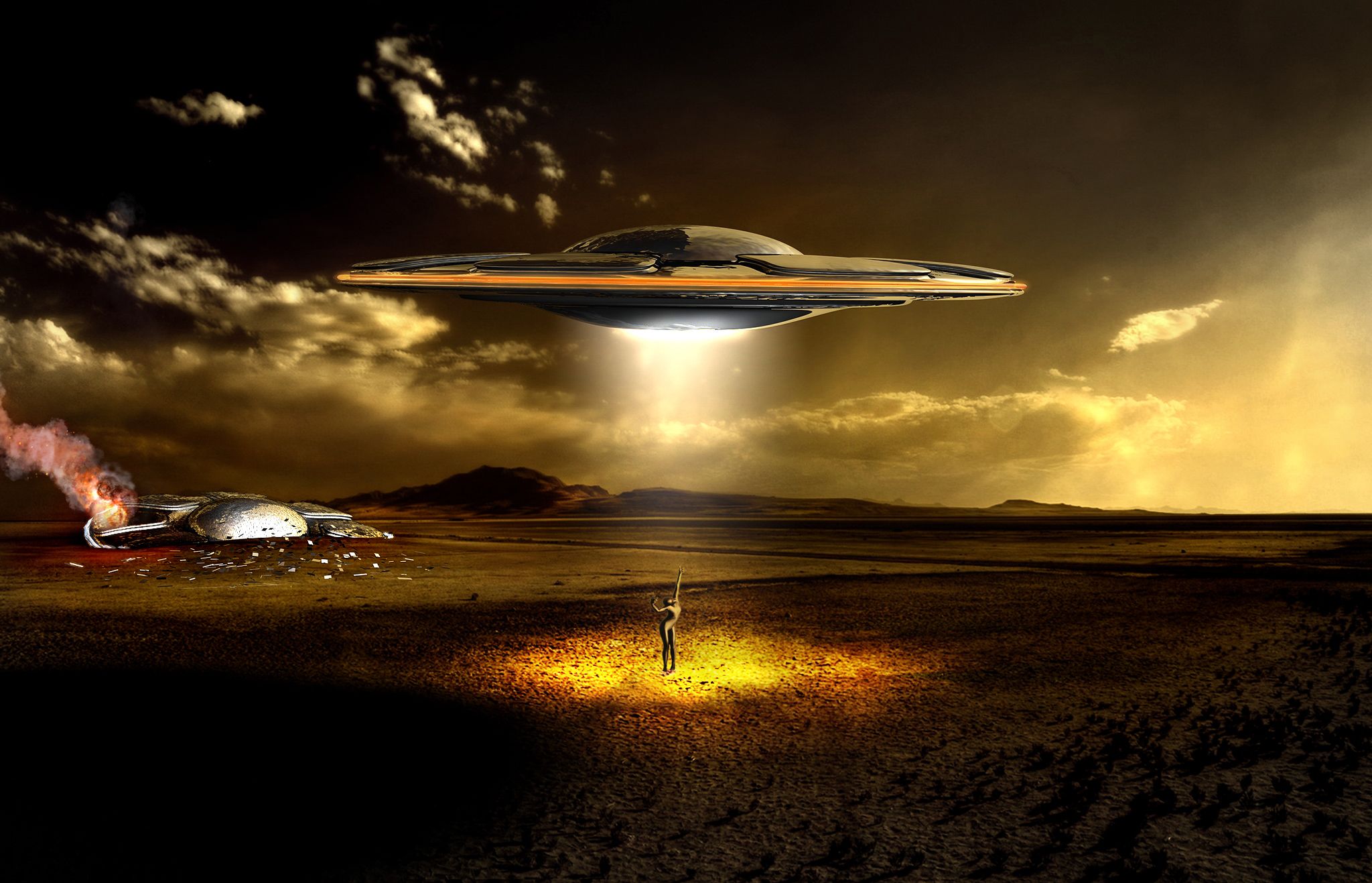 Ufo HD Wallpaper Background Image