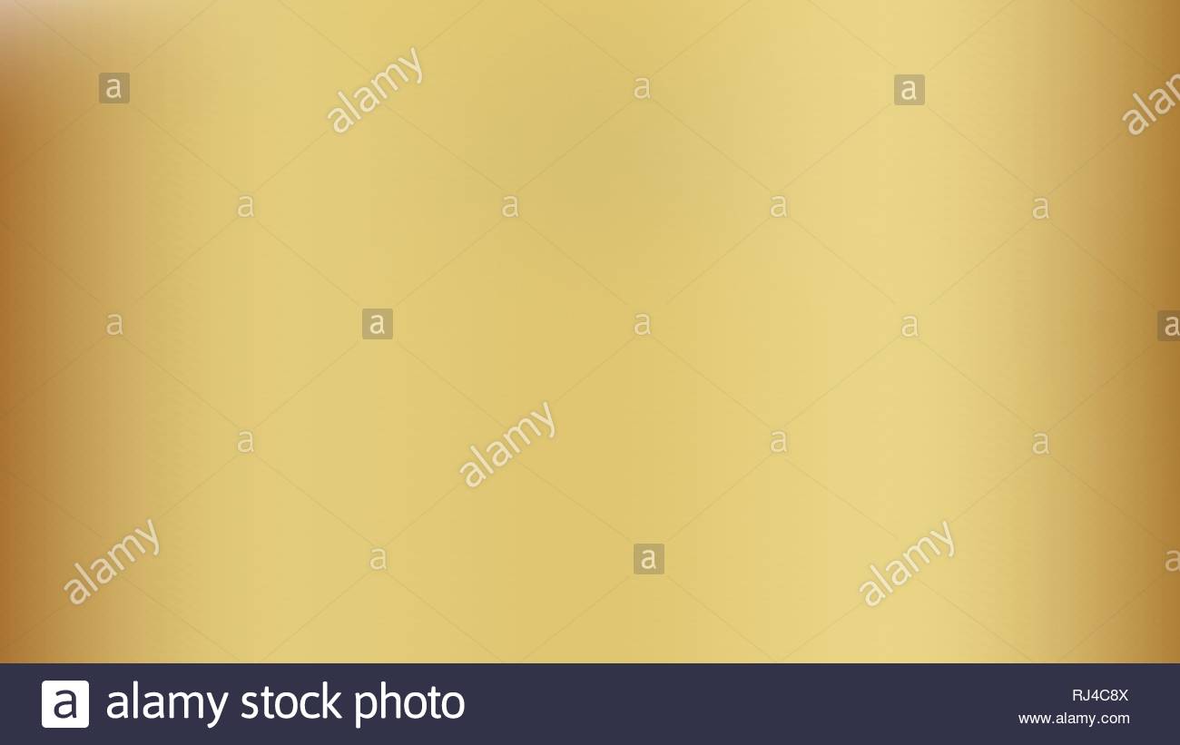 Vector Gold Blurred Gradient Style Background Abstract Smooth