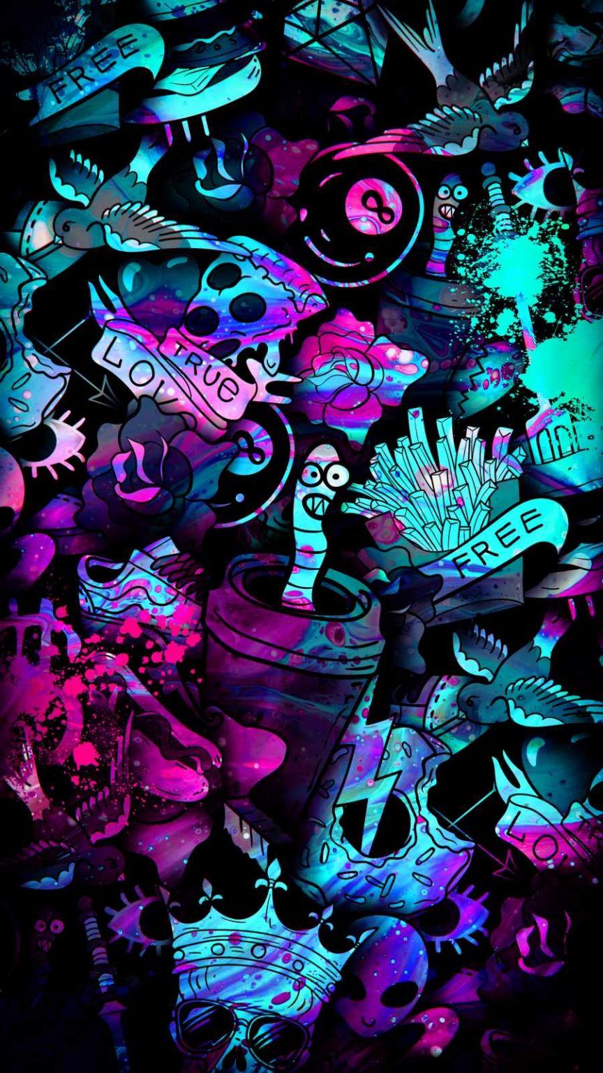Graffiti iPhone Wallpaper