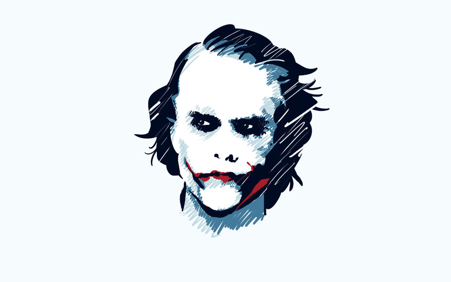 The Joker Face By R34n1m4t3d