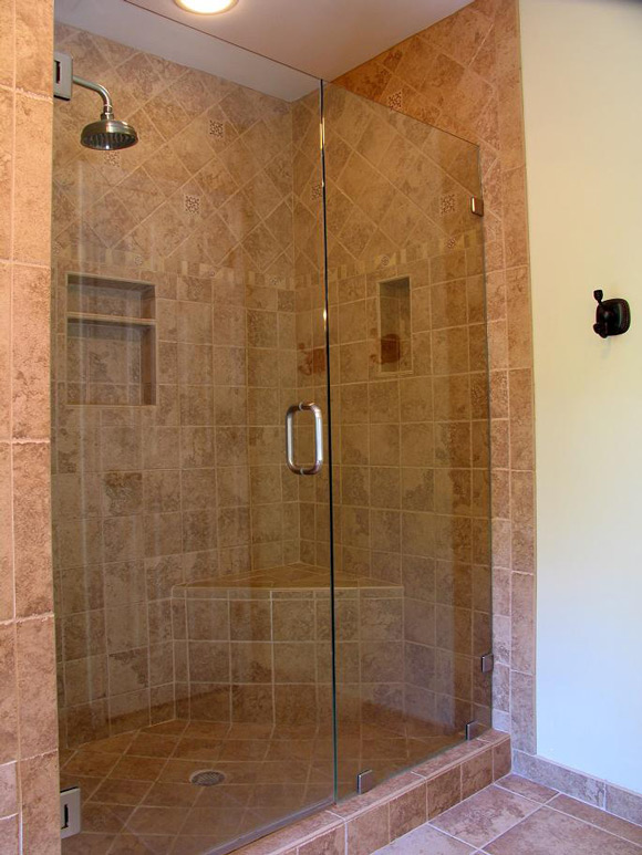 Shower Designs Homeizycom 580x773, Tiled Shower Ideas Walk Shower