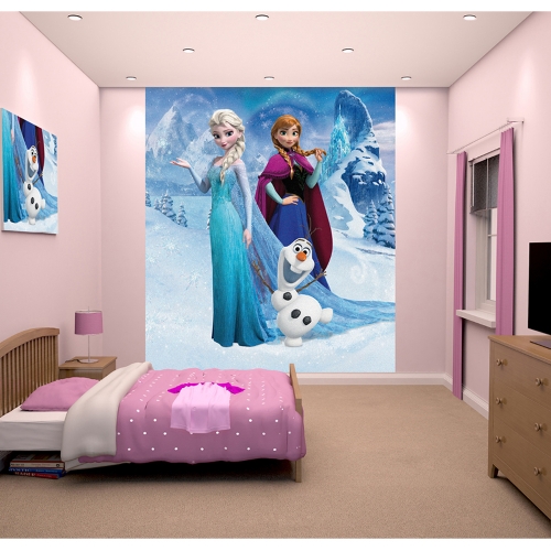 Disney Frozen Wallpaper Mural Toys R Us