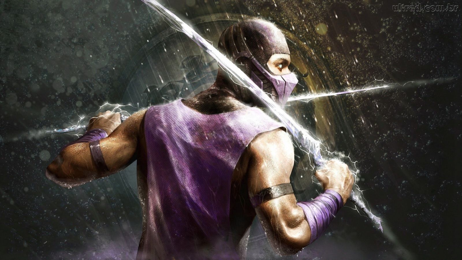 Papel de Parede Mortal Kombat   Rain