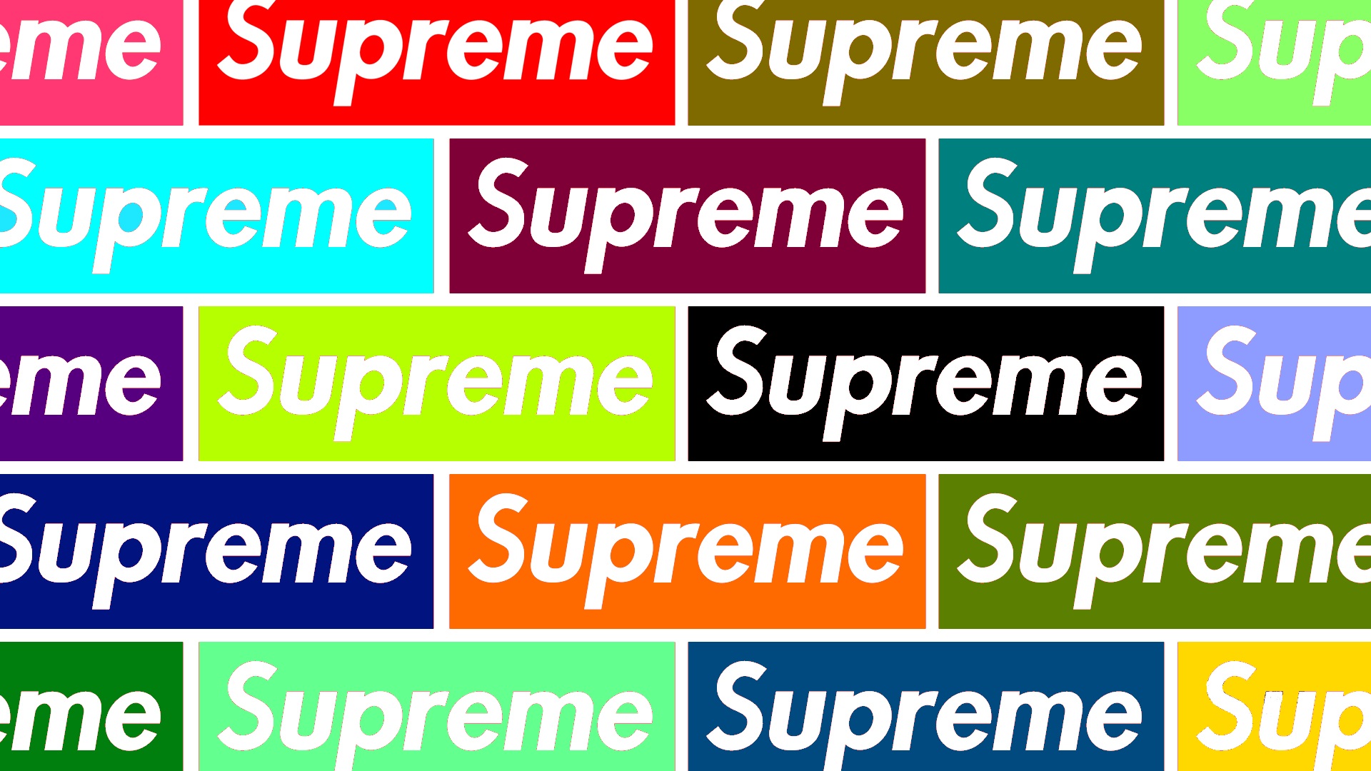 Colorfull Supreme Wallpaper V1 By Elegantplex