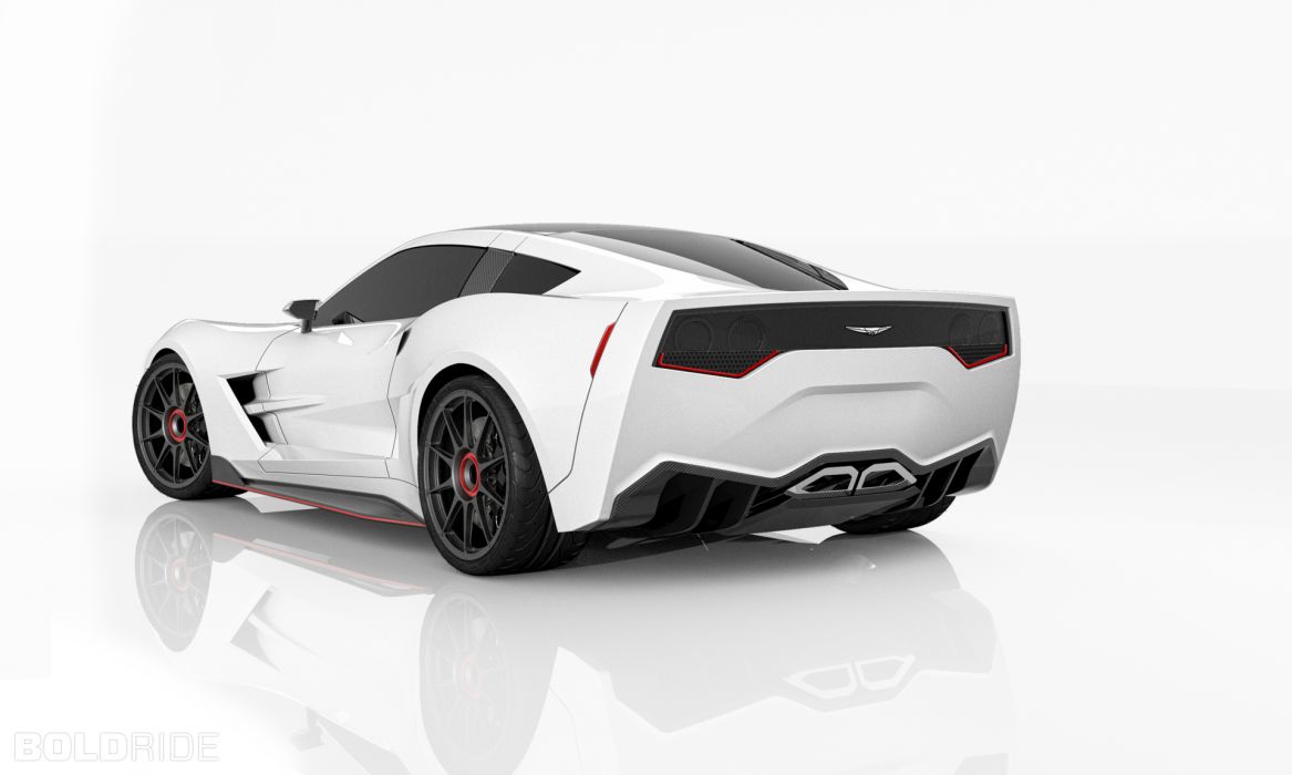 Supervettes Sv8r Concept Corvette Chevrolet Supercar Muscle
