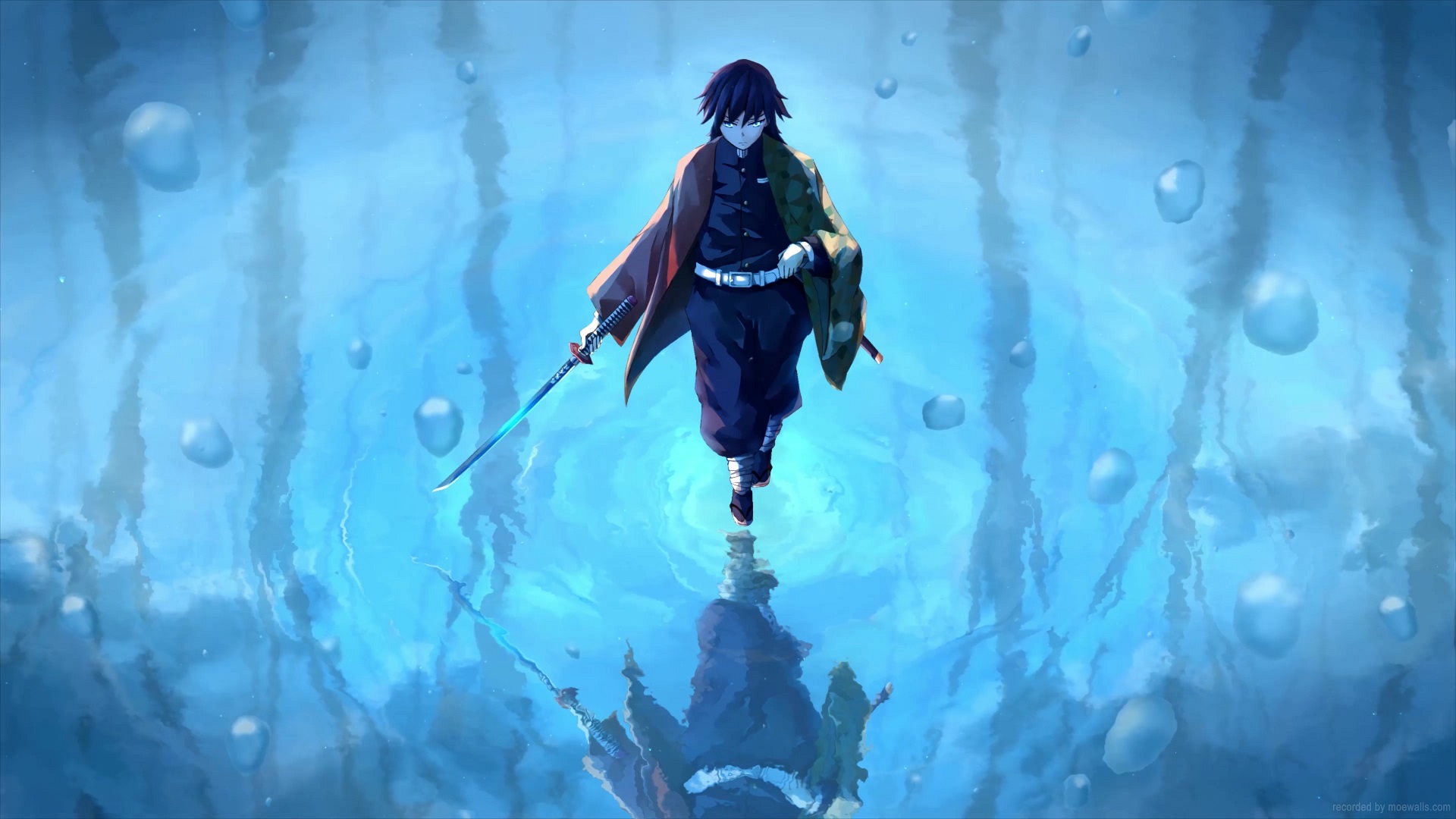 Giyu Tomioka Kimetsu No Yaiba Demon Slayer 4k Wallpaper Off