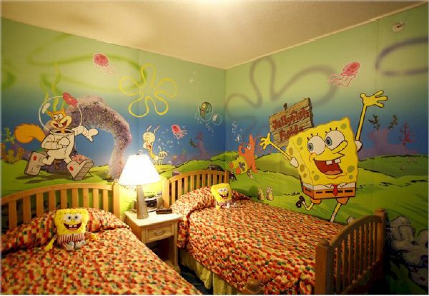 Wallpaper Kids Bedroom Spongebob For Boy