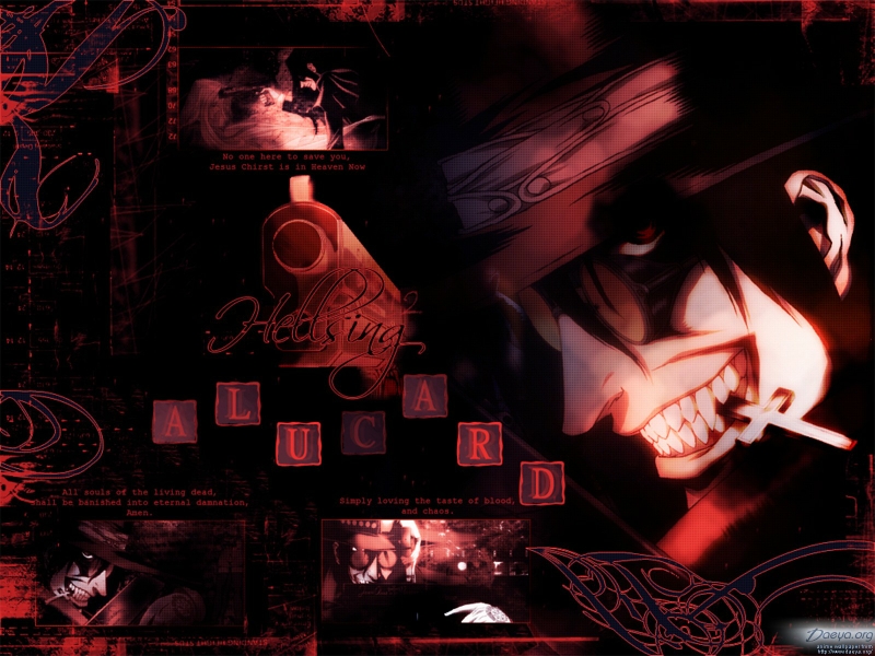 Hellsing Alucard Anime HD Desktop Wallpaper